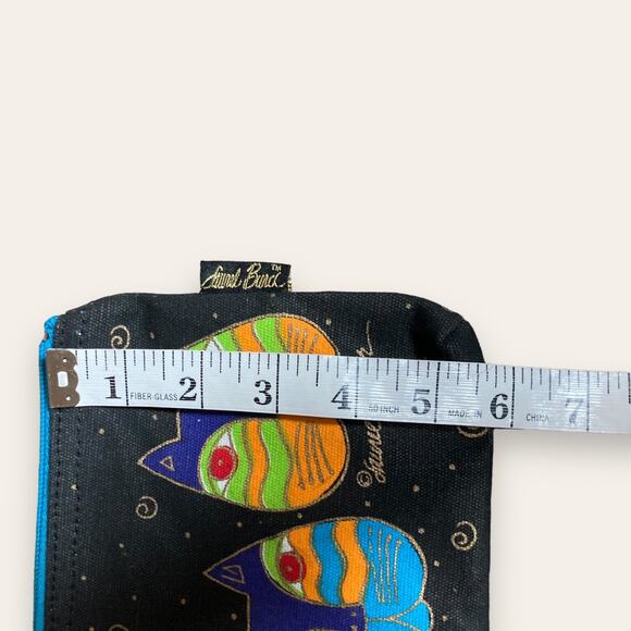 Laurel burch makeup/pencil bag - Picture 4 of 5